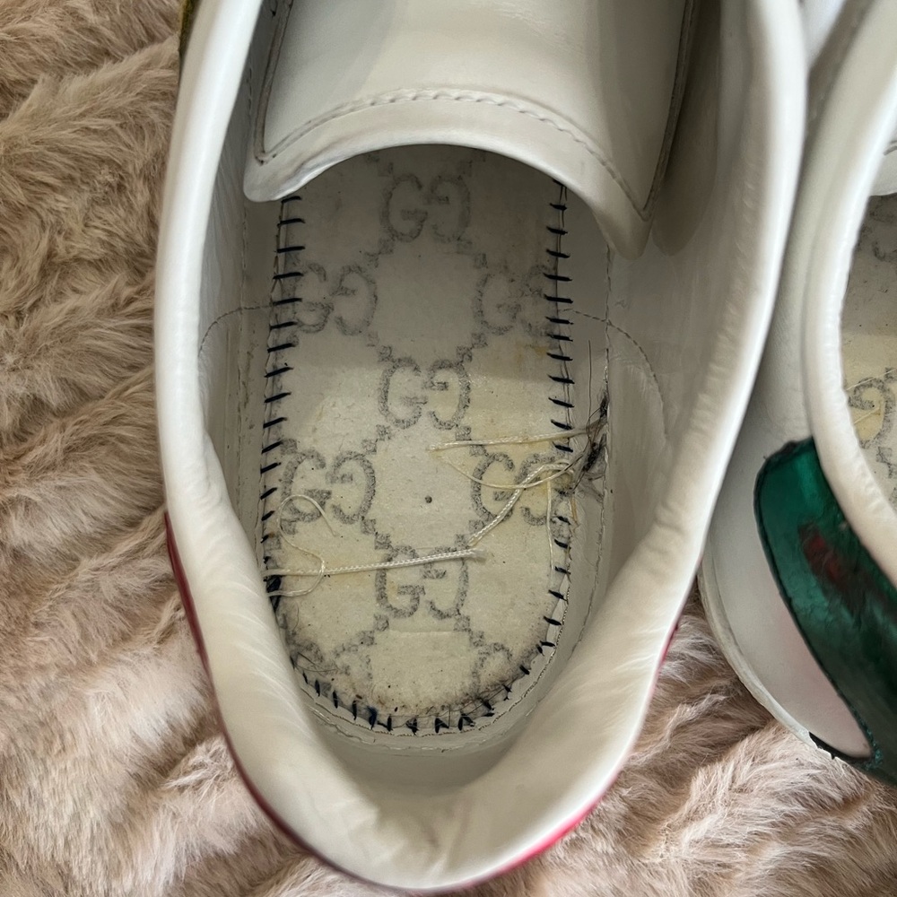 Gucci Ace Rooster Sneaker Size 38 - Picture 9 of 11